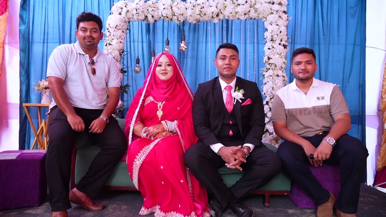 Maruf~Shithi Wedding Reception Full Video🩵