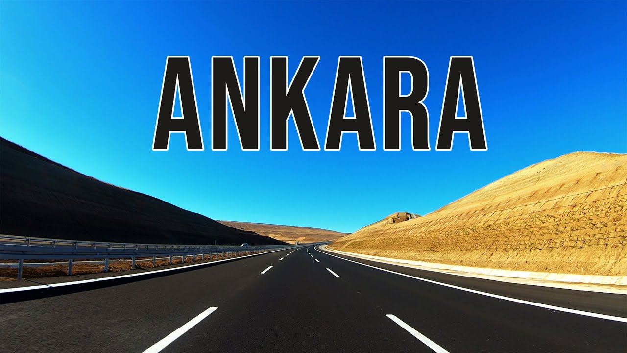 Driving to Ankara, Turkey through a new highway(Niğde-Ankara)