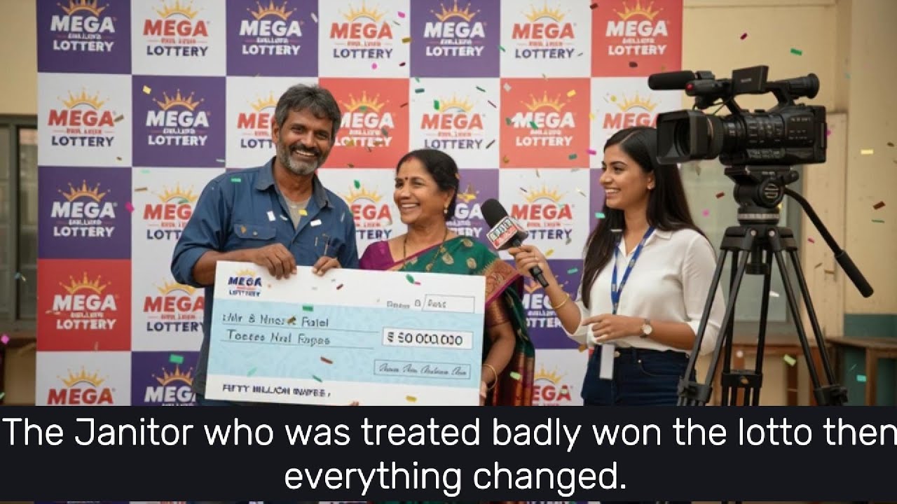 The janitor was abused, then he won the lottery. Then everything changed.