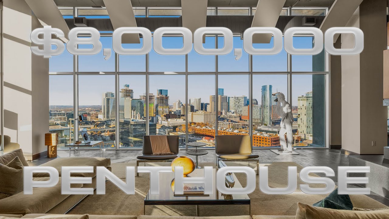 $8,000,000 Penthouse in Nashville, TN | The Gulch | Luxury Condo