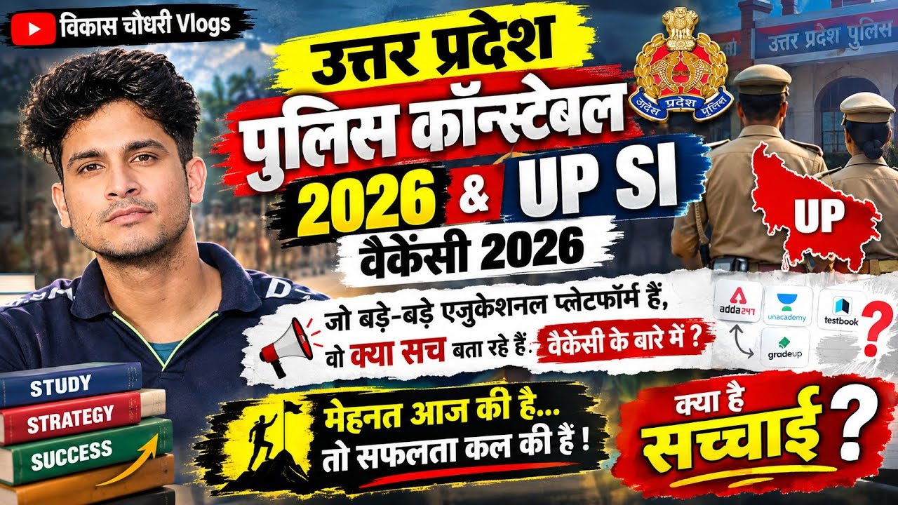 Kab aa rahi h Up police constable vacancy | Upsi ki kitni vacancy ayengi or kab | #uppolice #upsi 