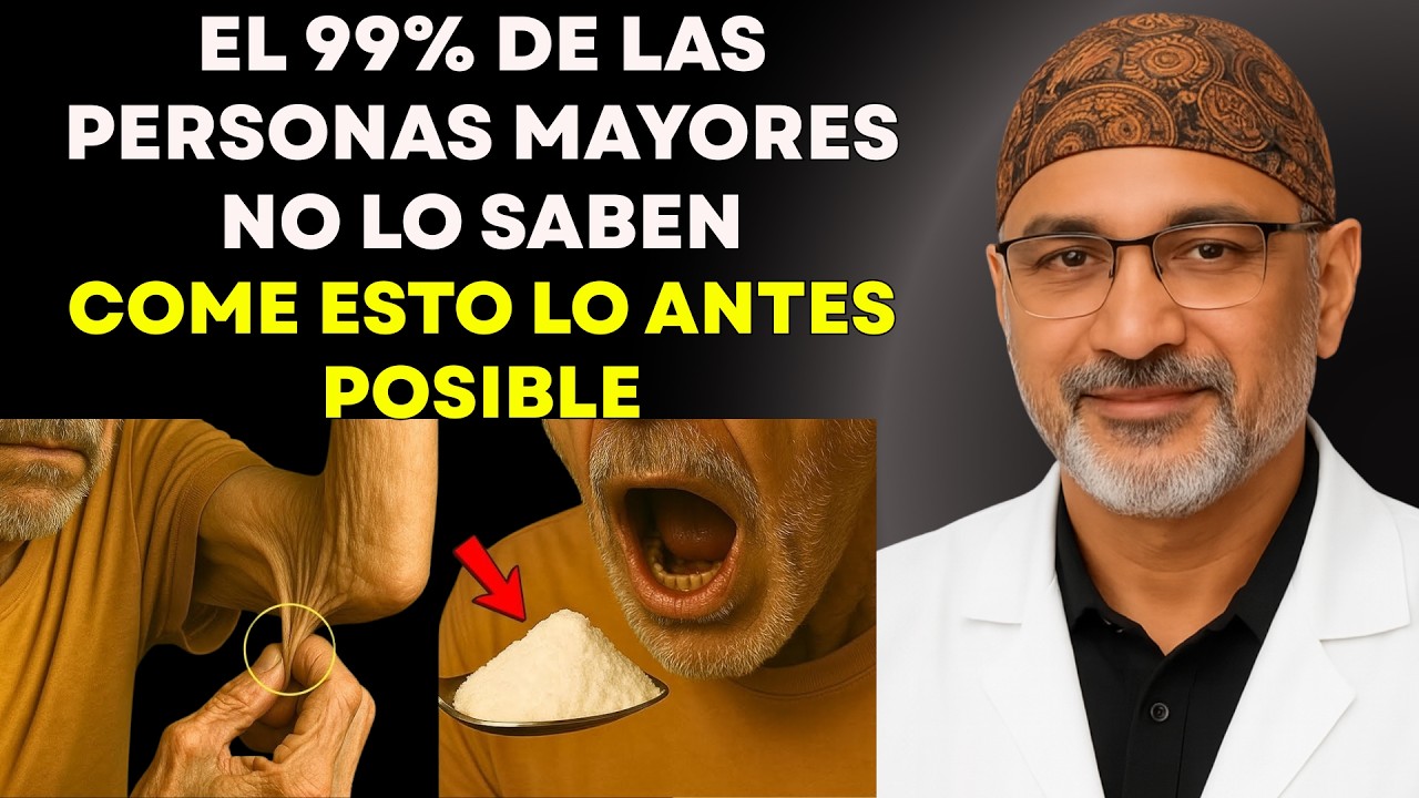 Mayores, detengan la pérdida muscular YA con ESTE alimento en su dieta