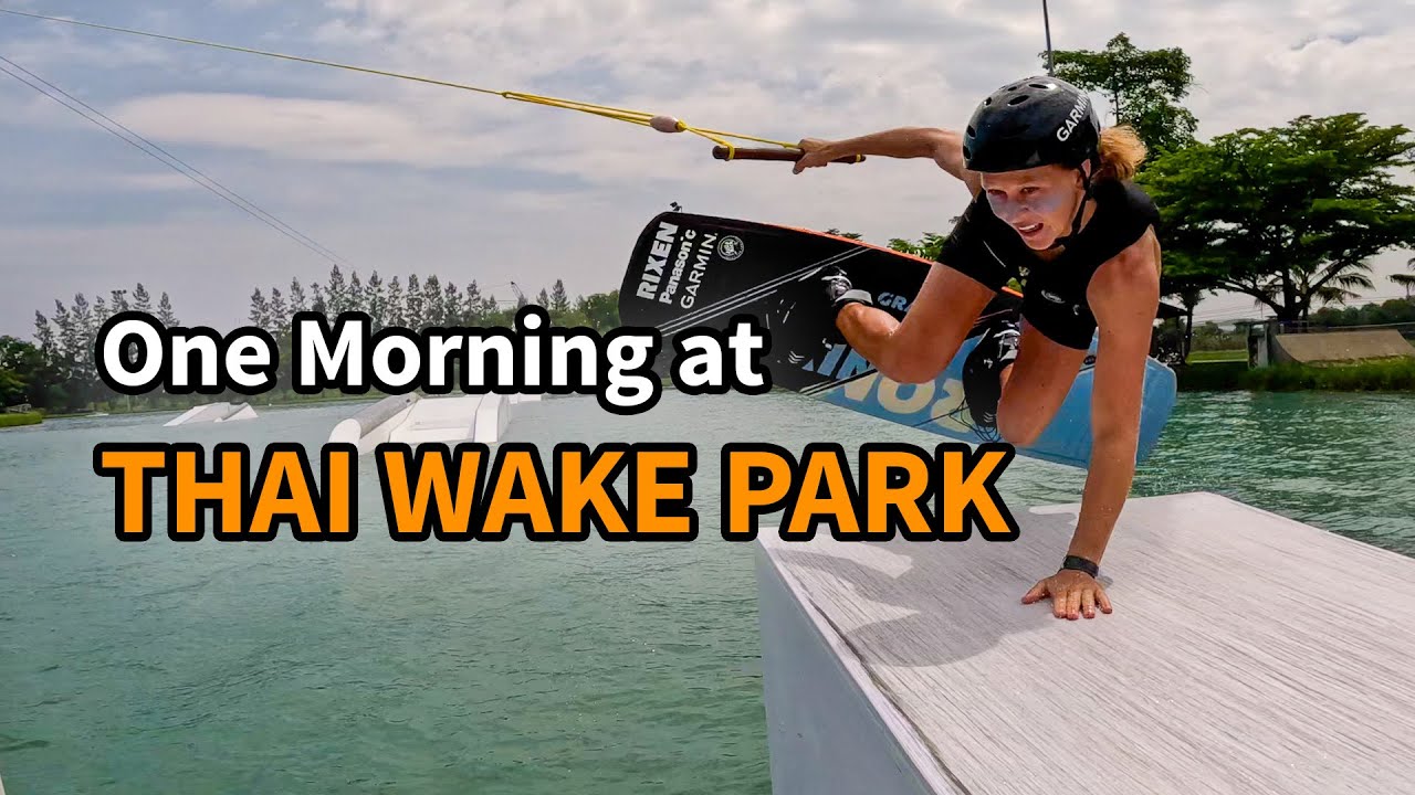 Wakeboarding at THAI WAKE PARK in Bangkok