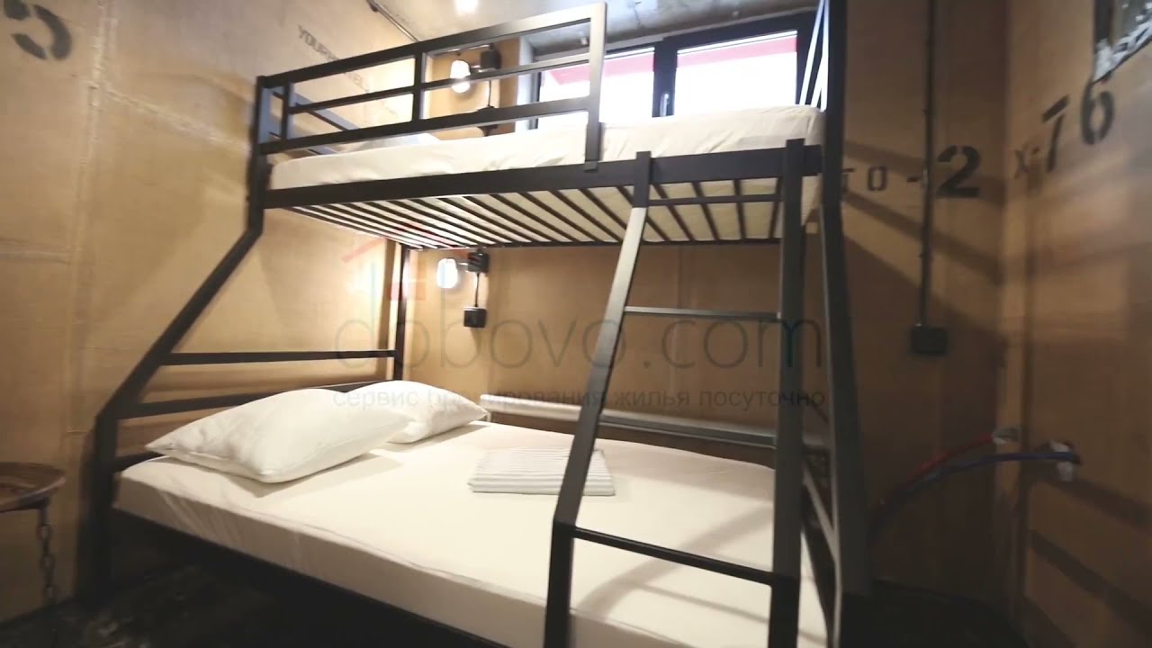 Хостел посуточно Киев: Видеообзор Hostel Prison ✔️ Безопасная аренда