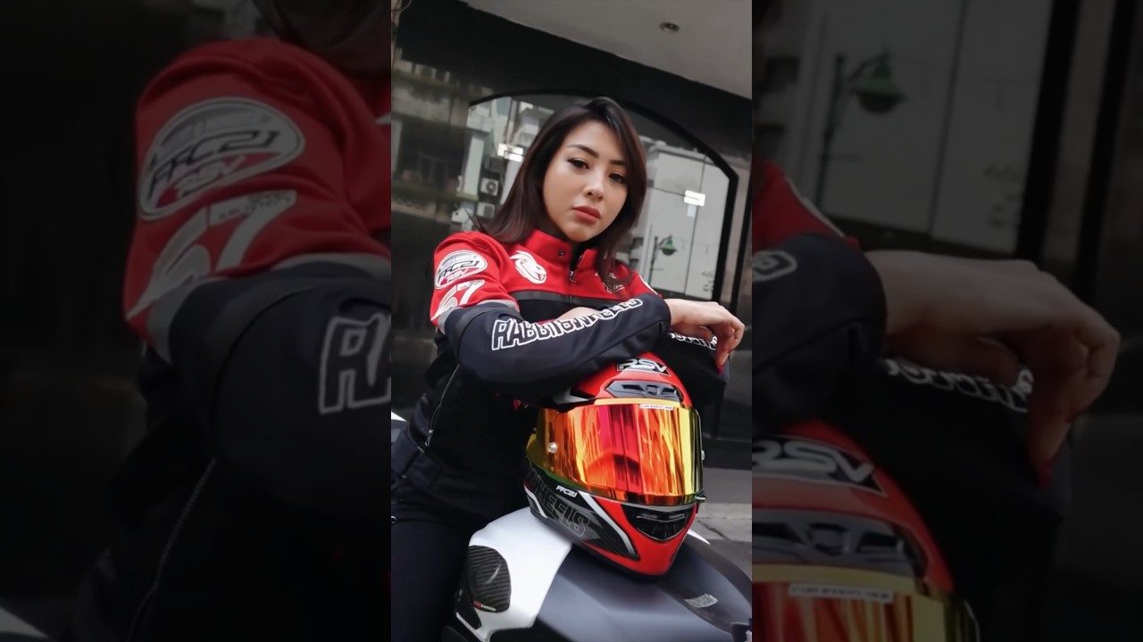 Kasih rating helm dan jaket ini dong! Rsv x Rabbit & Wheels #short