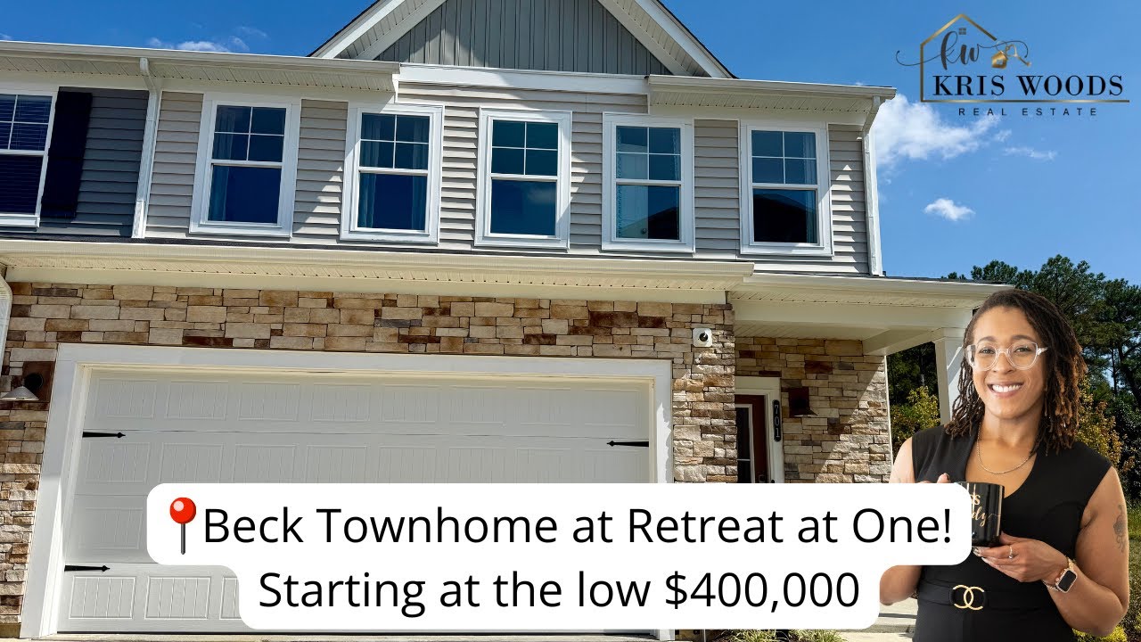 🏡 Welcome to the Beck Townhome at Retreat at One by Stanley Martin Homes!