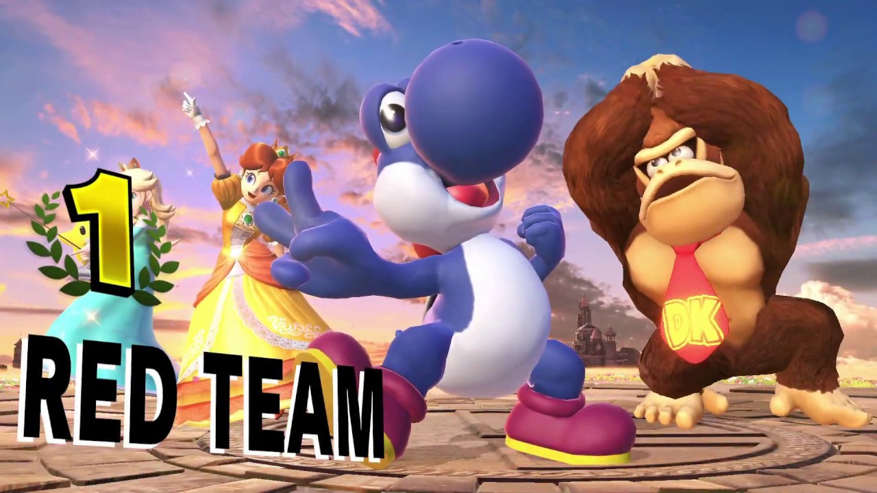 Super Smash Bros Ultimate-Team Victory Poses part5