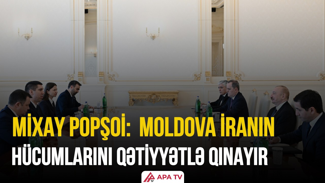 Prezident İlham Əliyev Moldovanın Baş nazirinin müavinini qəbul edib | APA TV