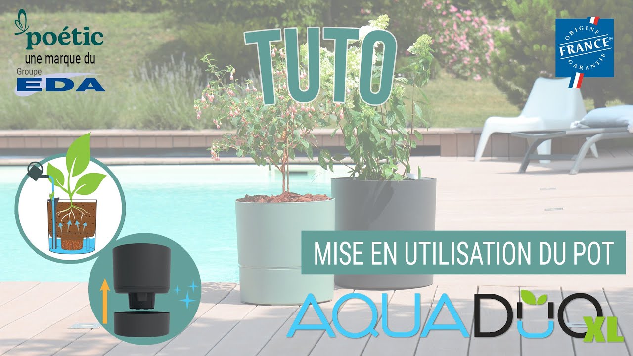 Mise en utilisation de votre Aquaduo XL (Tutoriel)