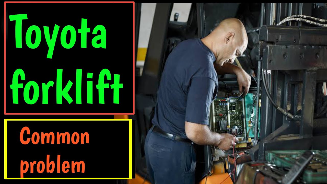 Toyota forklift problem and solution #forkliftandev #toyotaforklift #forkliftservice