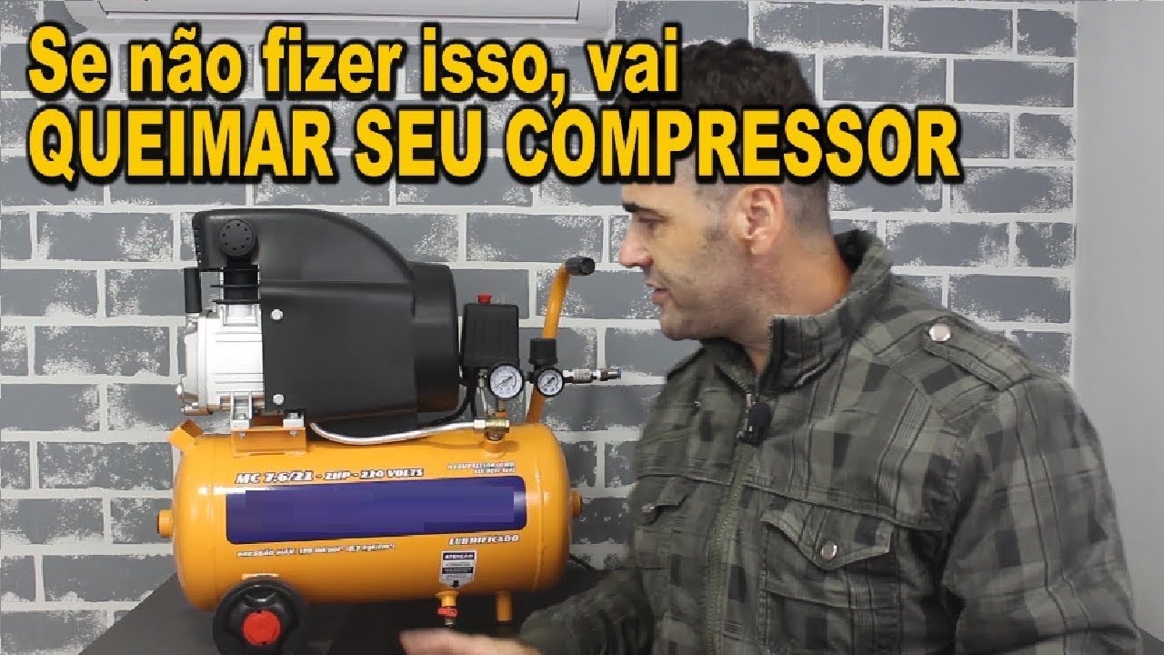 Se não fizer isso vai QUEIMAR SEU COMPRESSOR