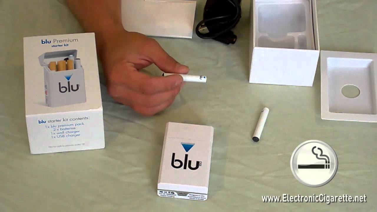 Blu Cigs Electronic *Must See* Cigarette Review - Blu Cigs Ecig Starter Kit Review Video