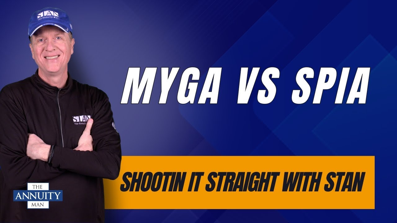 Сравнение процентных ставок MYGA со ставками SPIA