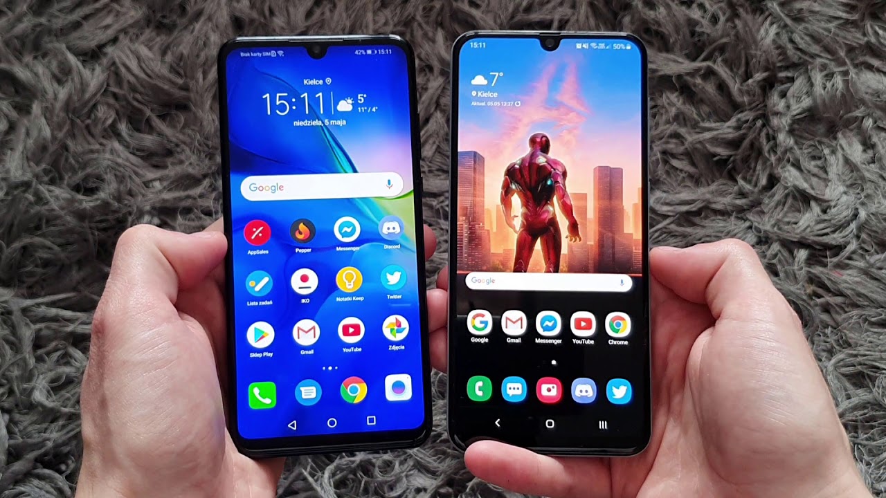 Samsung Galaxy A50 vs Huawei P30 Lite - porównanie Tabletowo.pl | comparison
