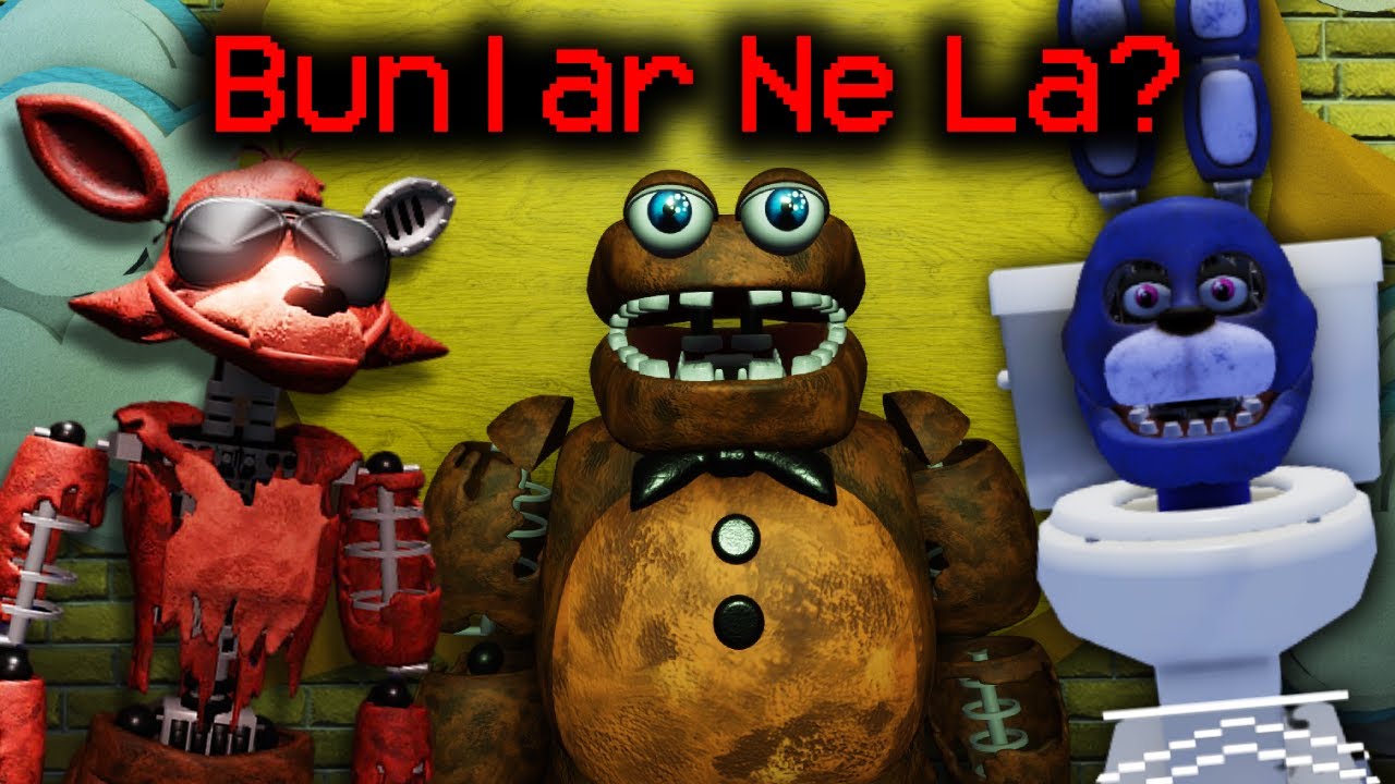 Oynadığım EN GARİP FNAF Oyunları... 😵‍💫​