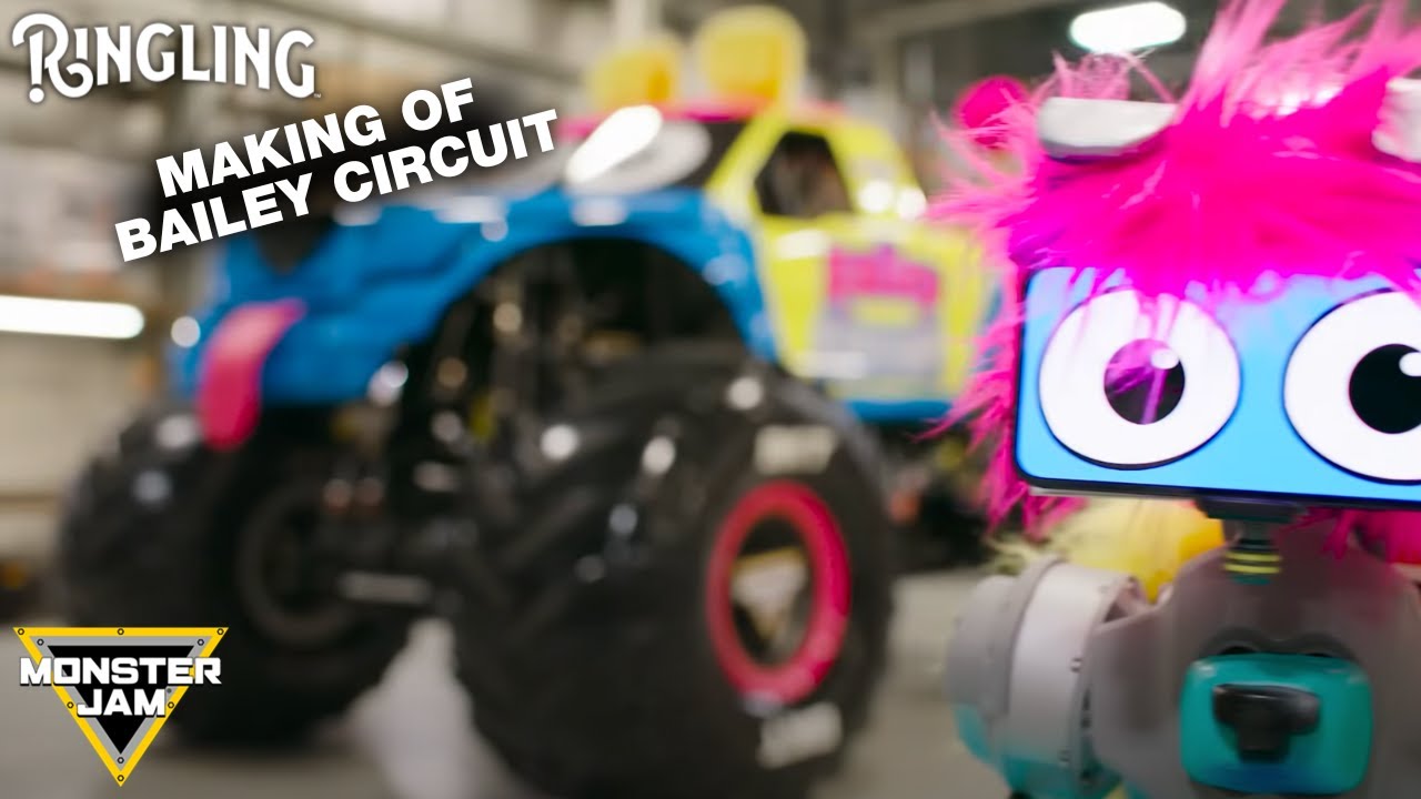 Making of Bailey Circuit Monster Jam truck | @Ringling Bros. and Barnum & Bailey