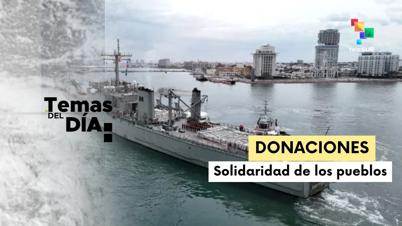 Organizaciones envían ayuda solidaria a Cuba