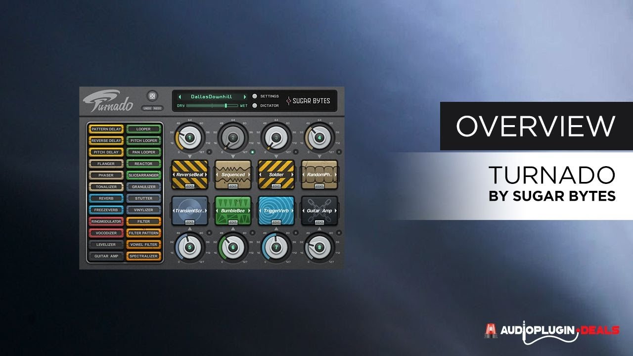 Turnado by Sugar Bytes... this plugin is amazing!