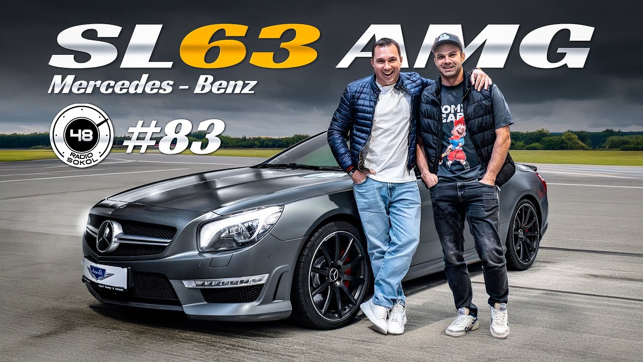 Mercedes SL 63 AMG &mdash; встреча с легендой мотоспорта Владимиром Леоновым