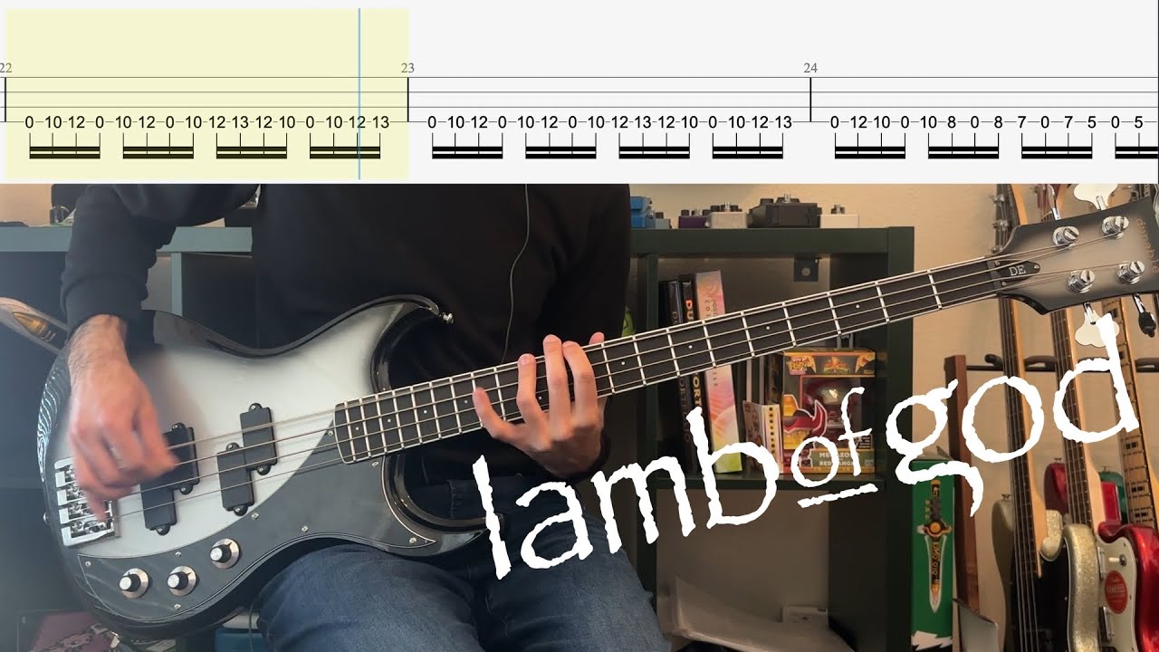 Lamb of God - Walk With Me In Hell Bass Cover (With Tab)