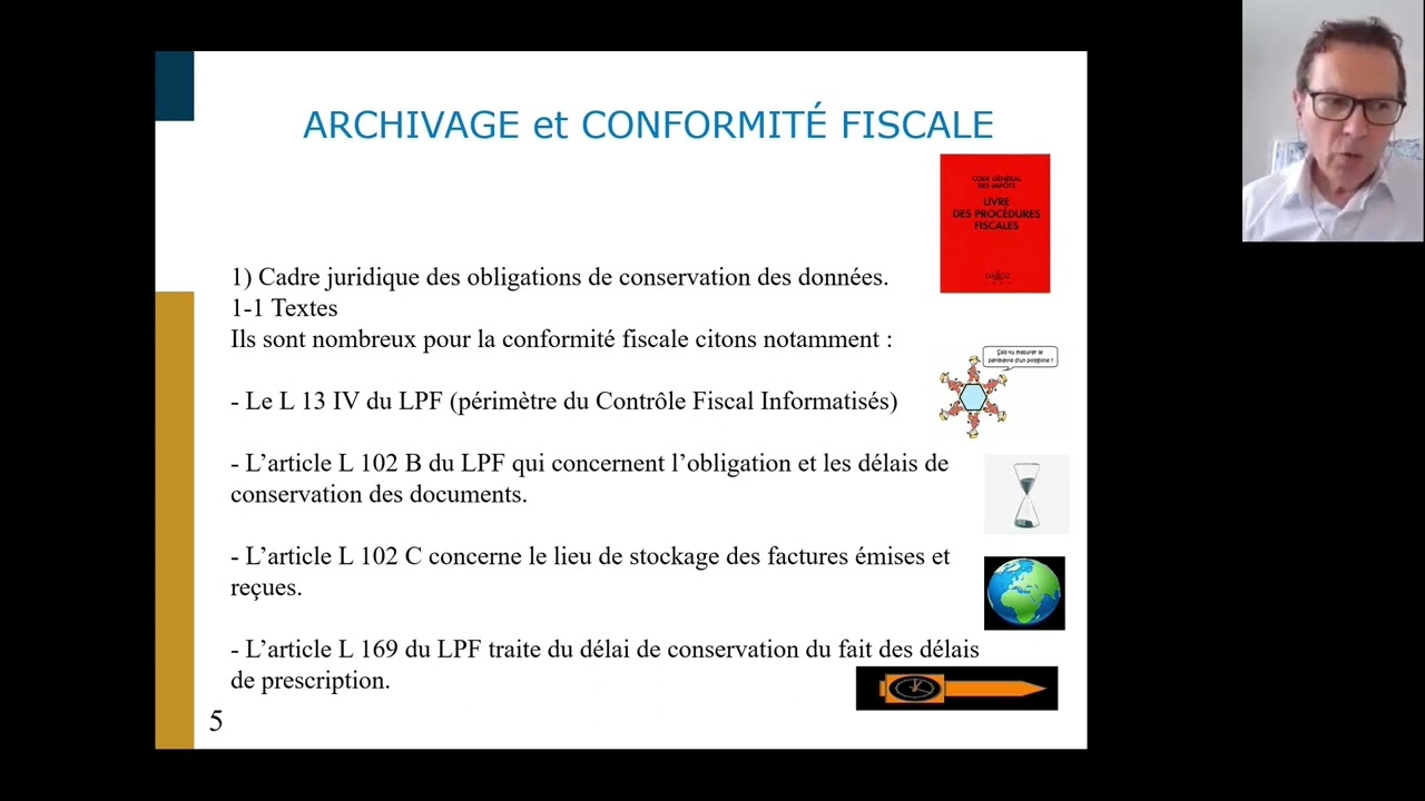 Nous recevons ce jour, Lucien Gimenez, expert sur les sujets fiscaux, digitalisation et archivage.