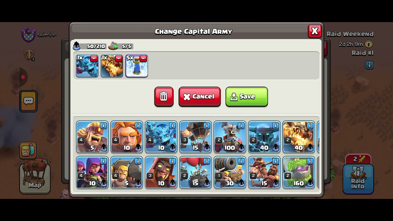 Clash of clans attack video capital play clash game video 