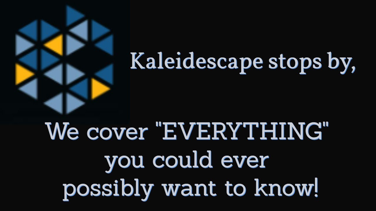 Kaleidescape stops by  We cover everything you could ever possibly want to know
