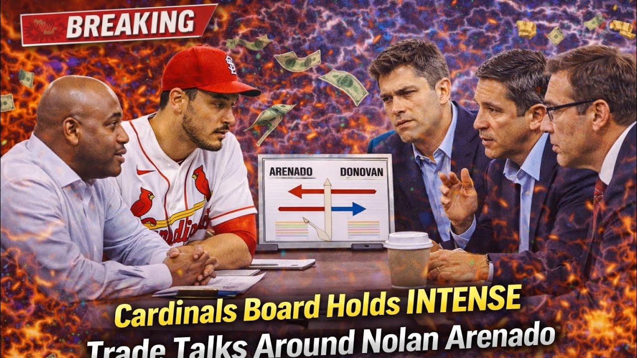 Cardinals Board Holds Intense Trade Talks Around Nolan Arenado & Brendan Donovan!