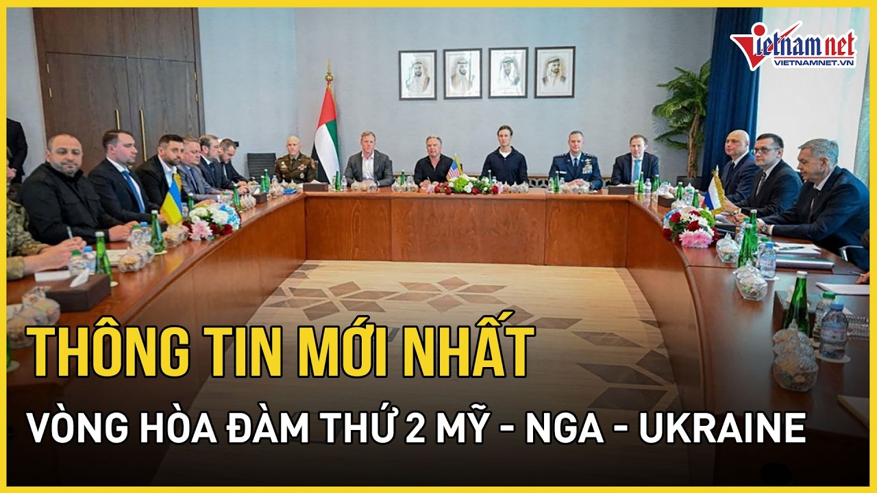 NÓNG: Đặc phái viên Mỹ thông tin mới nhất về kết quả hòa đàm Nga - Ukraine, Kiev gửi thông điệp rắn