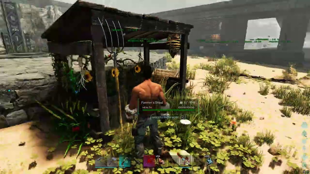 Lady's Feast and Farming Mod: How to plant seeds in the crop plots in Ark Survival Ascended