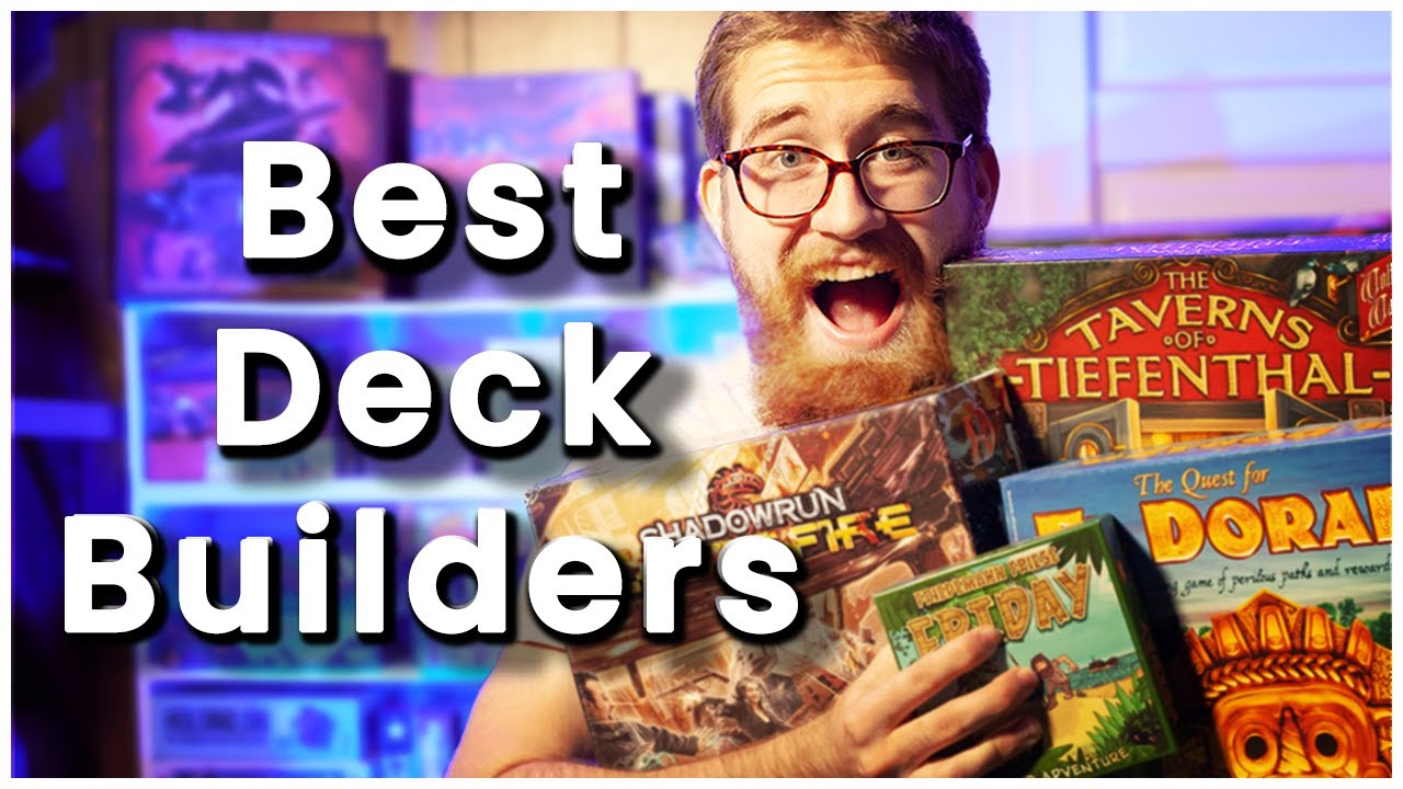 My FAVORITE Deck Building Games I KNOW YOU'LL LOVE - Top 5 Deck Building Games OF ALL TIME!