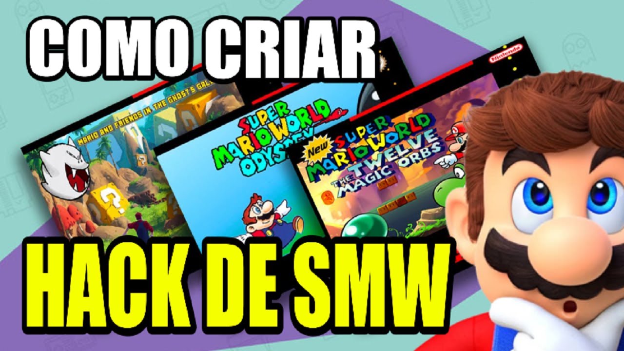 COMO FAZER UMA HACK ROM DE SUPER MARIO WOLD - como fazer sua própria hack rom de super mario