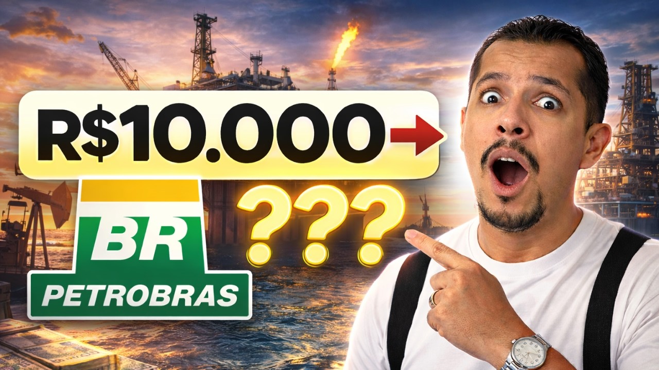 QUANTO RENDE R$10.000 Em  Ações da PETROBRAS - Aula 2