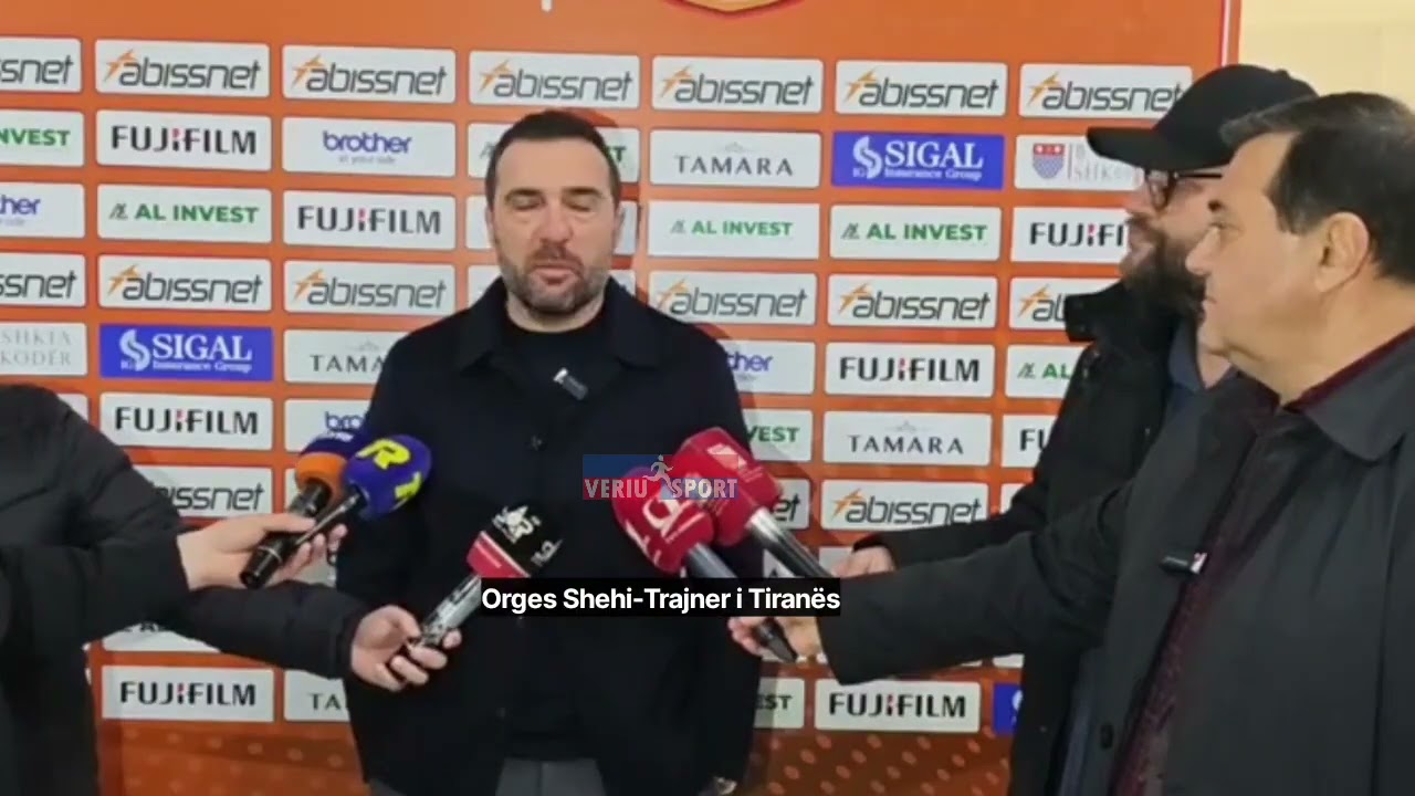 Humbi me Vllazninë 3-1, tr. i Tiranës Orges Shehi: Kërkonim të merrnim më shumë,na ndëshkuan gabimet