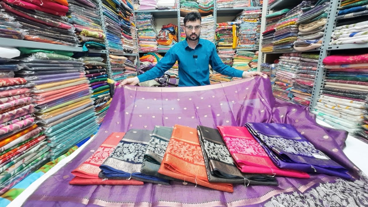 ಒಂದು ಸೀರೆ ಸಹ ಹೊಲ್ಸೇಲ್ ಬೆಲೆಗೆ ಕೊಡ್ತಾರೆ chickpet single piece saree Store wholesale price Bangalore s
