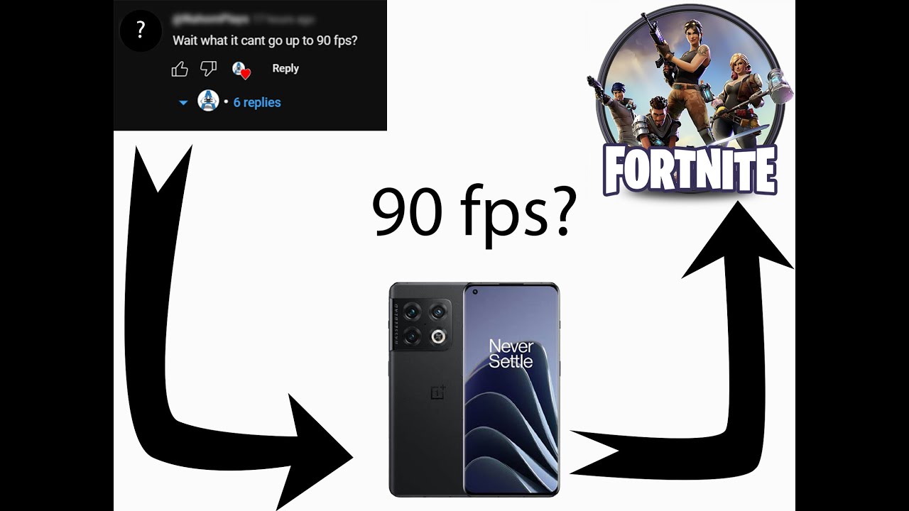Can OnePlus 10 Pro run Fortnite at 90 fps? well let's find out!!
