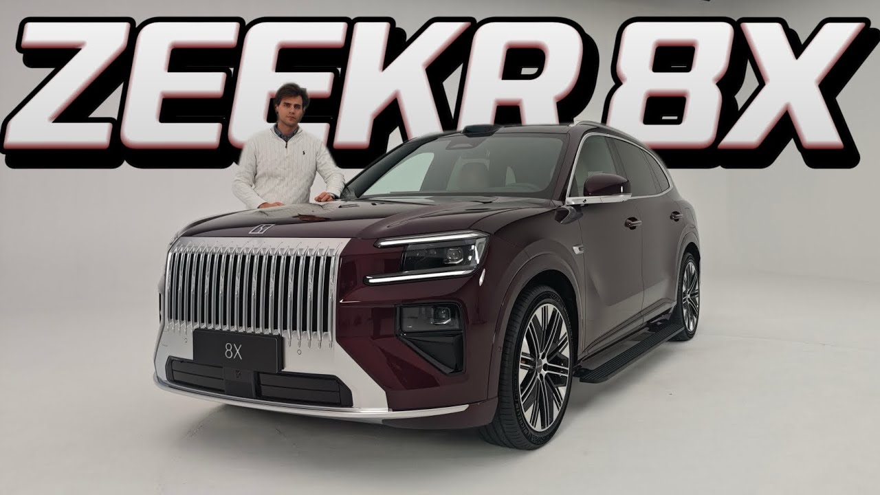 ZEEKR 8X — Роскошный внедорожник мощностью 885 л.с., который может шокировать BMW и Tesla.