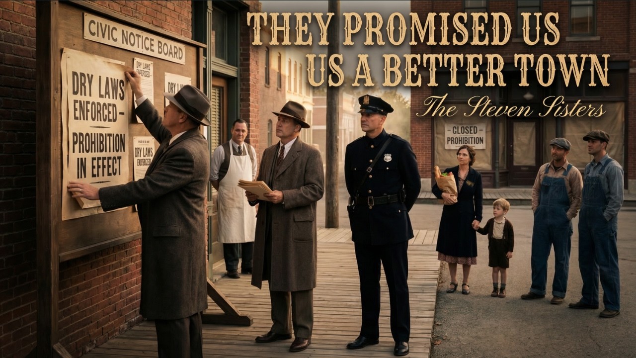 THEY PROMISED US A BETTER TOWN - THE STEVEN SISTERS (from the album 