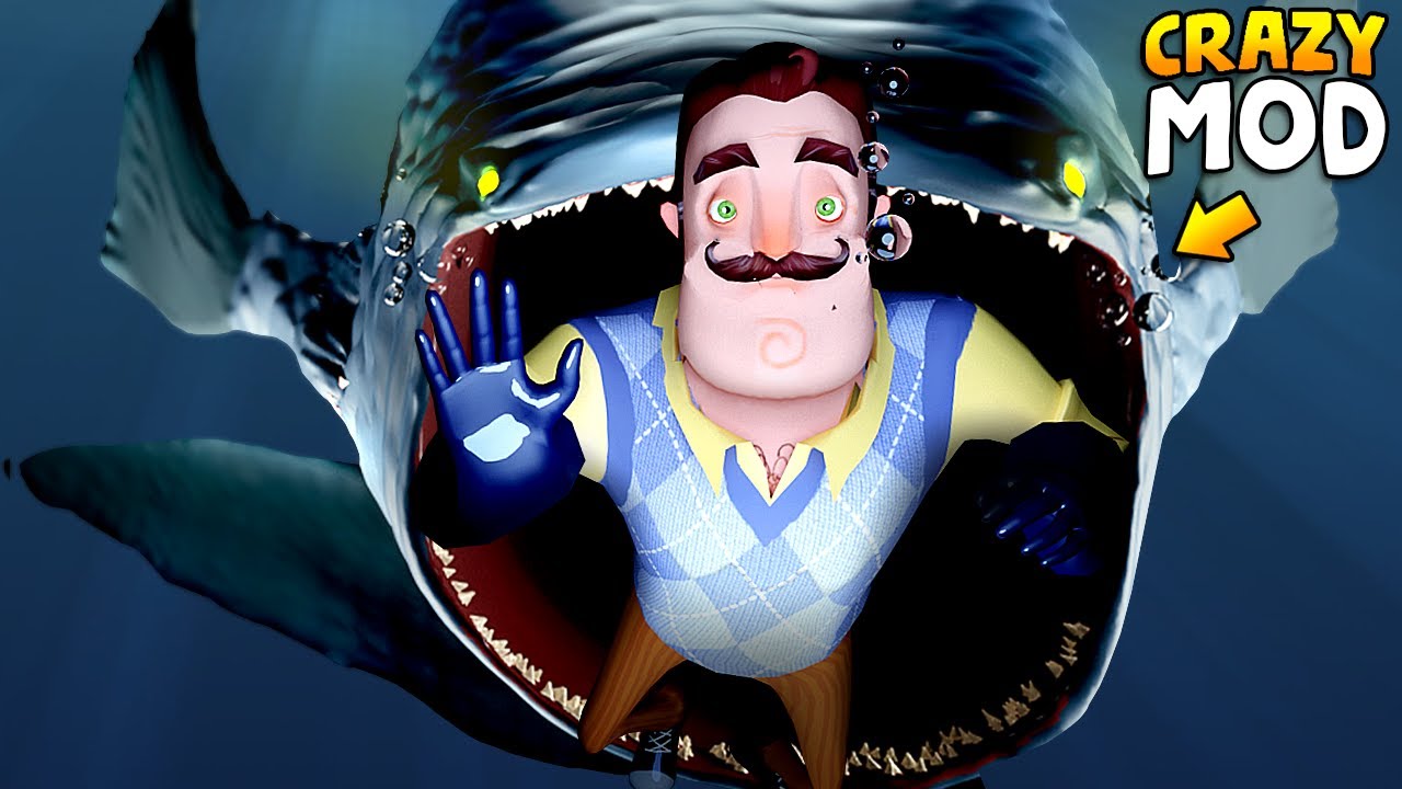 МОД DARK BLOOP!!! | Геймплей Hello Neighbor (Моды)
