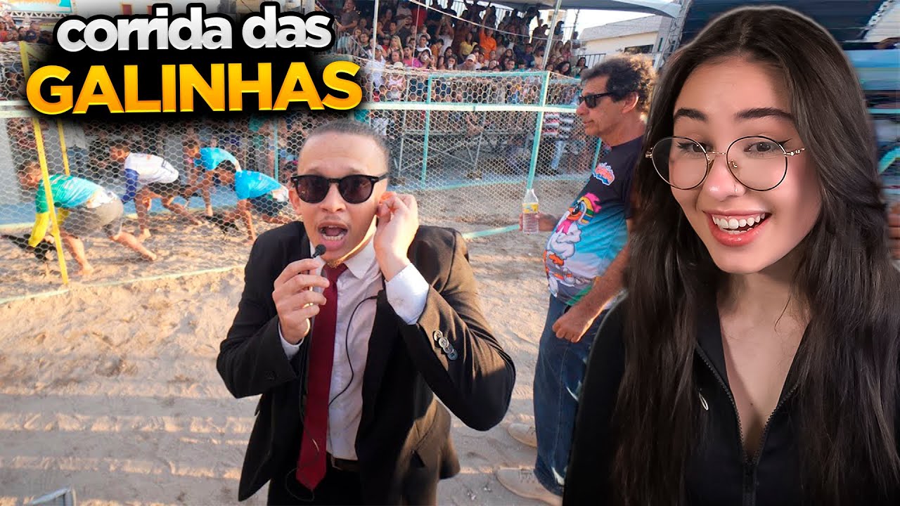 DE MALA E C&Uacute;IA NA CORRIDA DAS GALINHAS l react Mizael Silv
