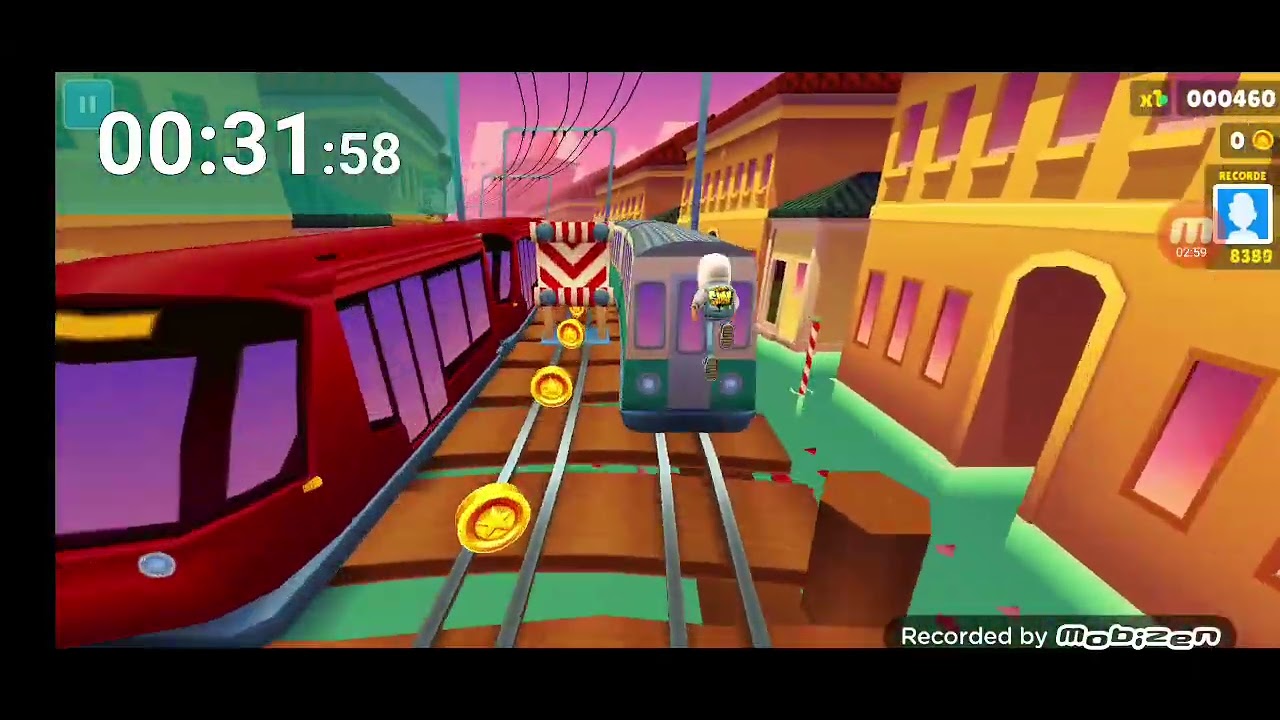 Game play de subway surfers versão do naag 