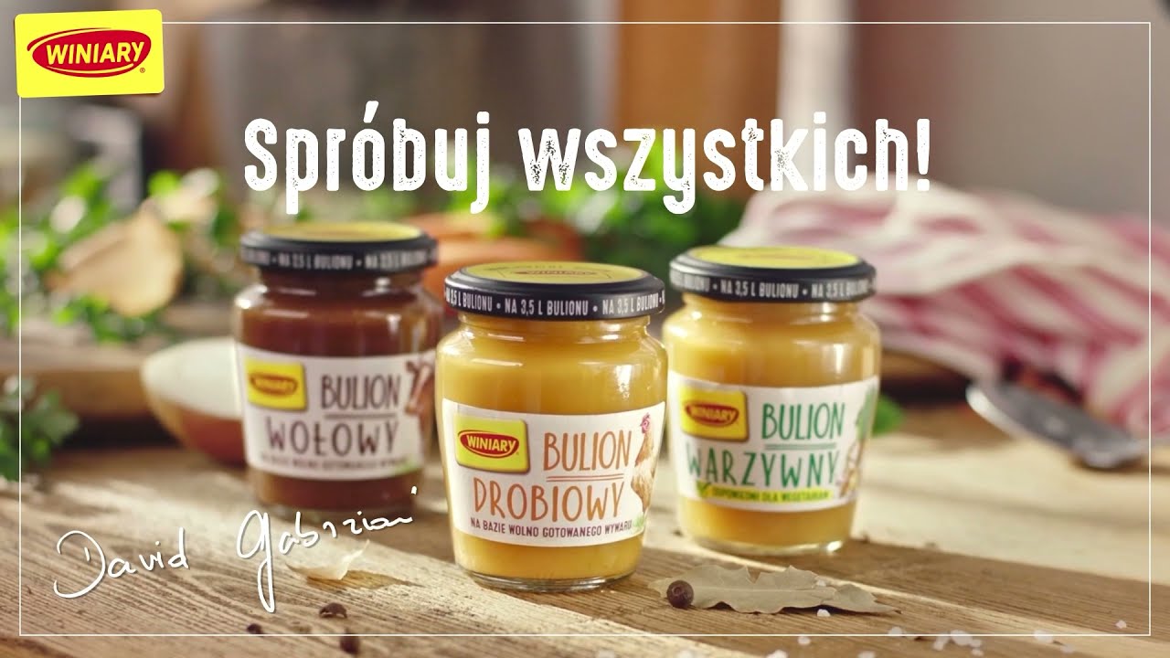 Nie czekaj, gotuj z wyjątkowym bulionem Winiary!