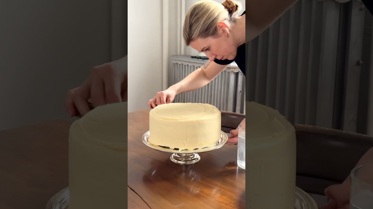 Making my wedding cakes! Part 1