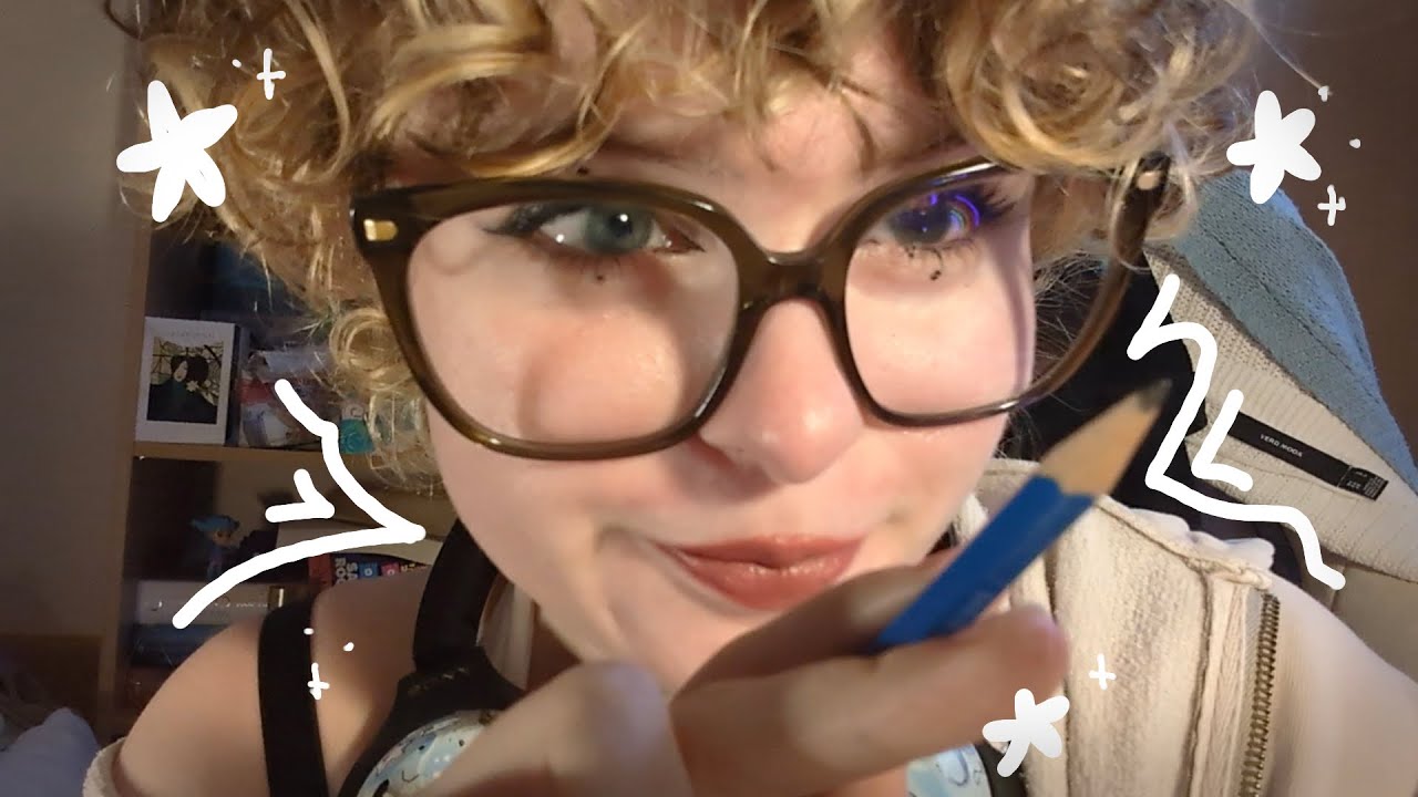 ASMR art student draws you🧚✨ (wlw)
