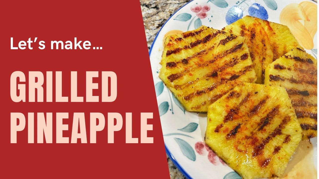 Chatpatedar, Masaledar Grilled Pineapple | Indian Style | #food #indianfood #cooking #fyp 