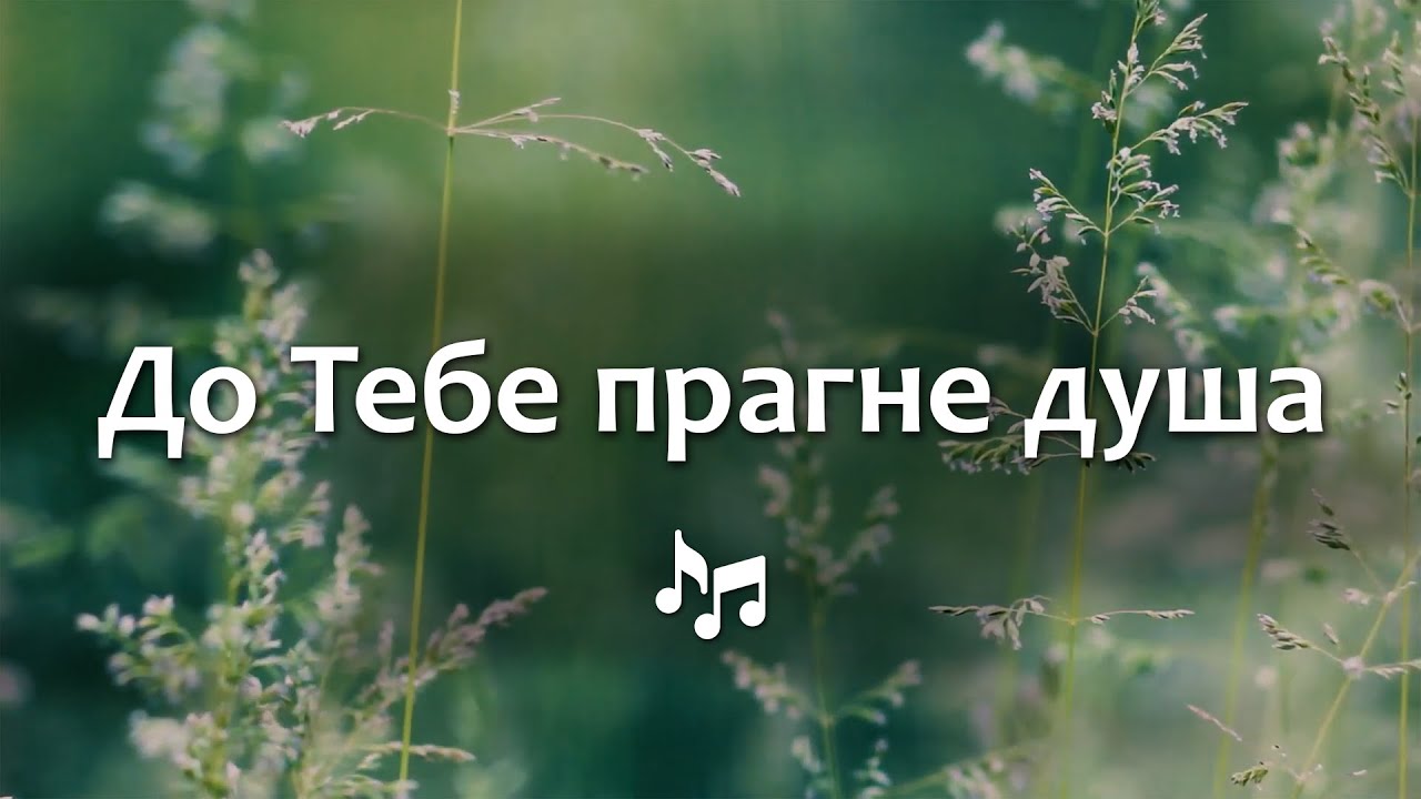 До Тебе прагне душа | Збірка пісень | 8 християнських караоке