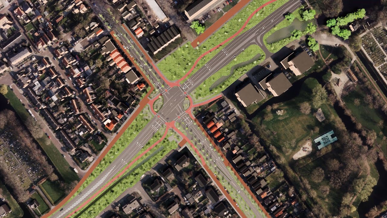 Rotonde Heerenveen Midden Plan D