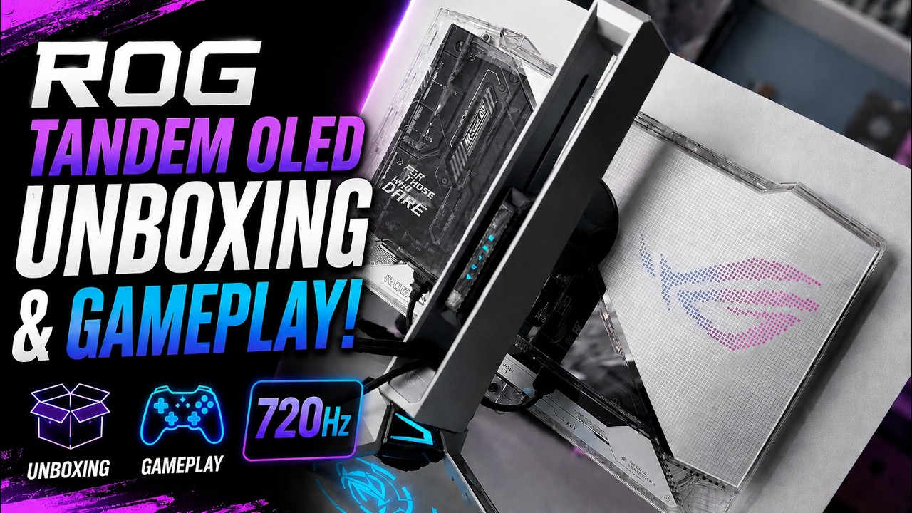 ROG Swift OLED PG27AQWP-W Review & Gamplay using Scar 18 5080 Gaming Laptop