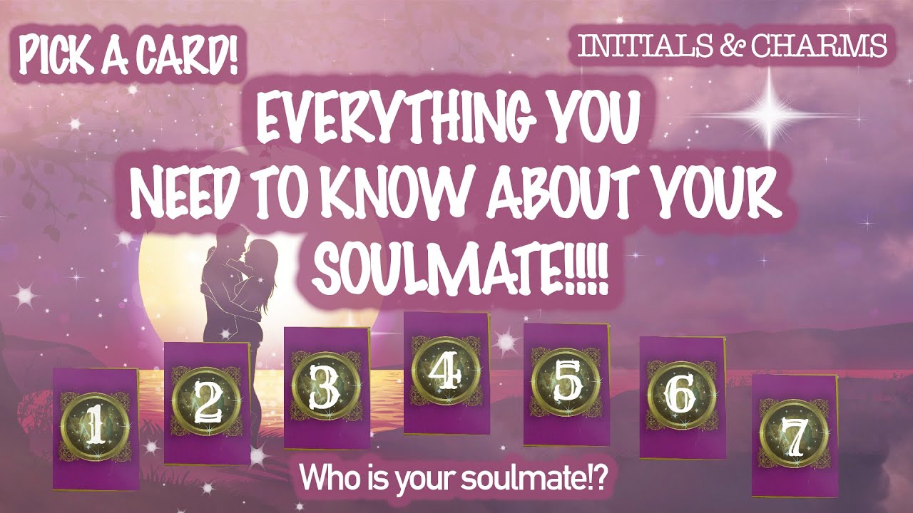 ⚡️WHERE TF IS MY SOULMATE!?😩WHO?! DO I KNOW THEM!?*PICK A CARD* EXTREMELY DETAILED! INITIALS &CHARMS