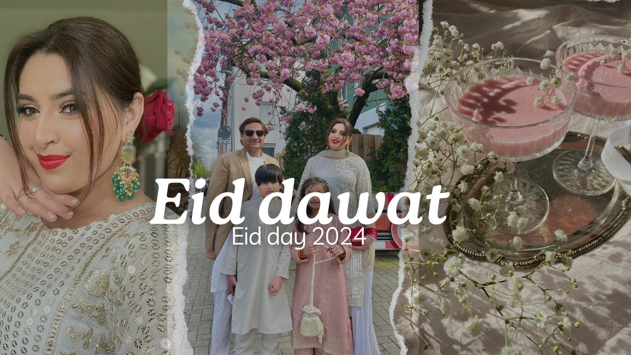 Eid Dawat 2024 | germany | makeup | grill | food |